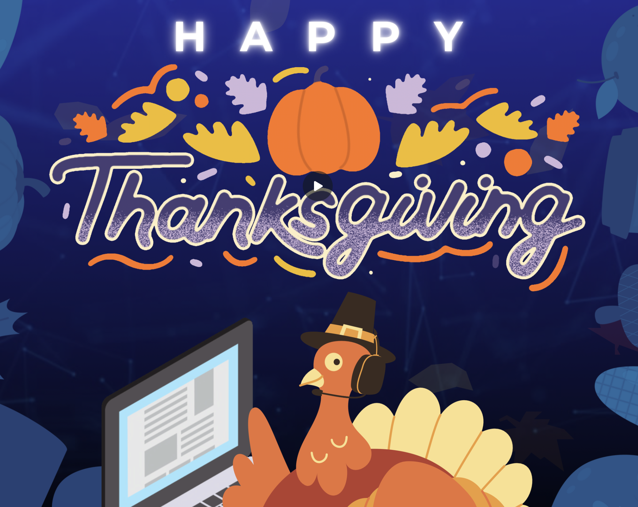 Thanksgiving Computer